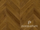 Фото №1 - Паркетная доска Barlinek Herringbone 130 - Дуб Honey