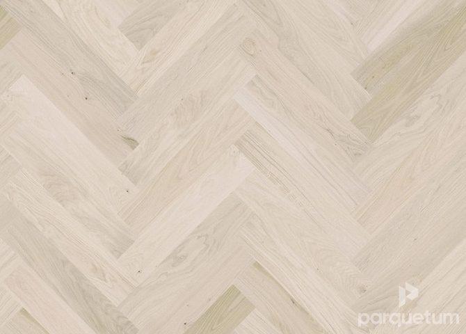 Фото №1 - Паркетная доска Barlinek Herringbone 130 - Дуб Trivor