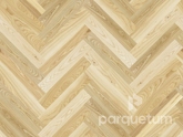 Фото №1 - Паркетная доска Barlinek Herringbone 130 - Ясень Auric
