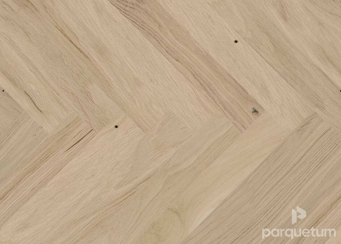 Фото №1 - Паркетная доска Barlinek Herringbone 130 - Дуб Balos