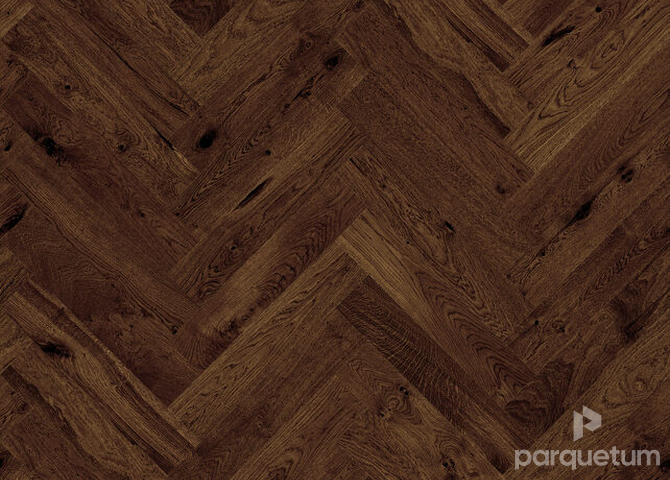 Фото №1 - Паркетная доска Barlinek Herringbone 130 - Дуб Trapani