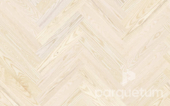 Паркетная доска Barlinek Herringbone 130 - Ясень Moonlight