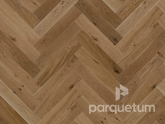 Фото №1 - Паркетная доска Barlinek French Herringbone Chevron - Дуб Ontario