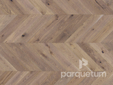 Фото №1 - Паркетная доска Barlinek French Herringbone Chevron - Дуб Scafell