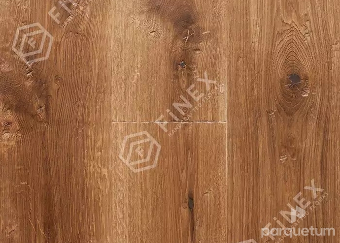 Фото №1 - Инженерная доска состаренная Finex Смок (vintage) 