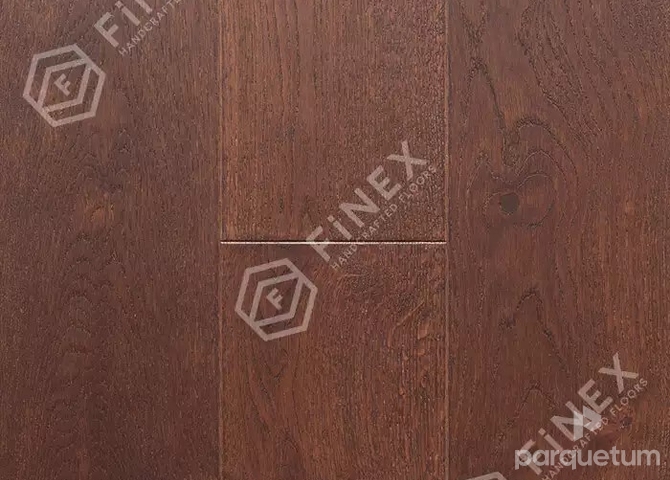 Фото №1 - Инженерная доска Finex Сил Браун (brushed)