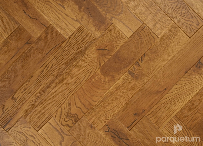 Фото №1 - Инженерная доска Golden Wood Дуб Шафран