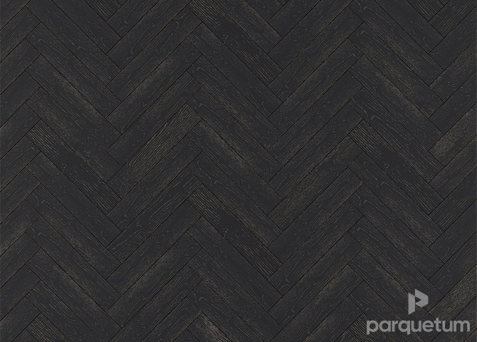 Фото №1 - Инженерная доска Gran Parte Дуб Антрацит