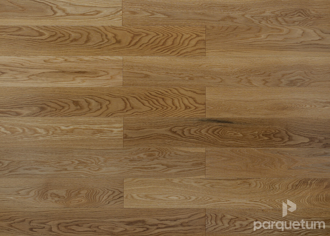 Фото №1 - Паркетная доска Amber Wood Фьюжн - Дуб Бесцветный