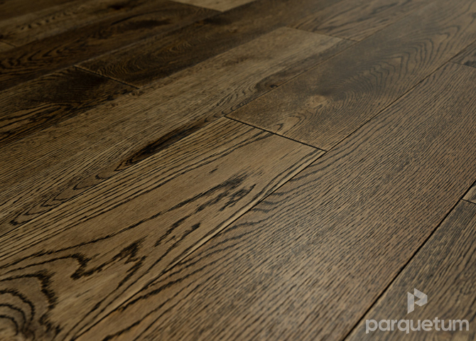 Фото №1 - Паркетная доска Amber Wood Фьюжн - Дуб Антик