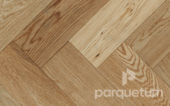 Паркетная доска Amber Wood Венгерская ёлка - Дуб Бесцветный