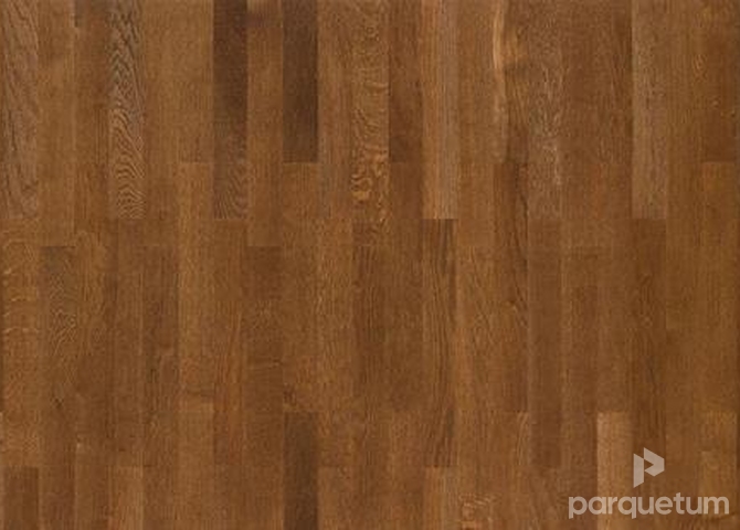 Фото №1 - Паркетная доска Tarkett EUROPARQUET - Дуб Эспрессо 3-полосный