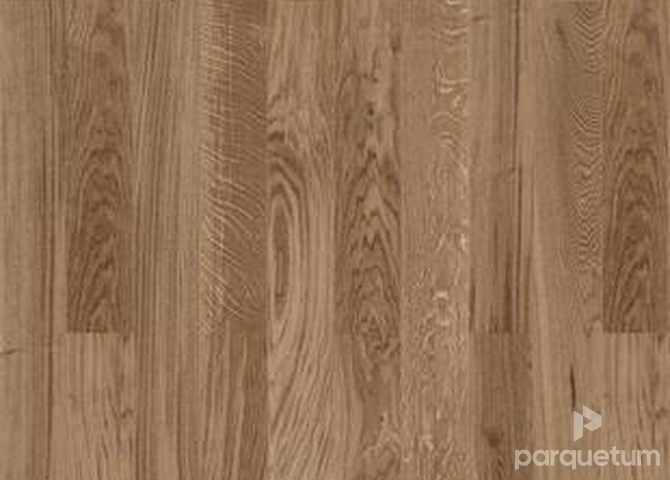 Фото №1 - Паркетная доска Tarkett RUMBA - Дуб Медный Браш 1-полосный