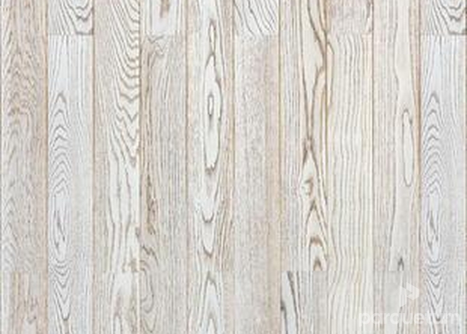 Фото №2 - Паркетная доска Tarkett RUMBA - Дуб Снежный Браш 1-полосный