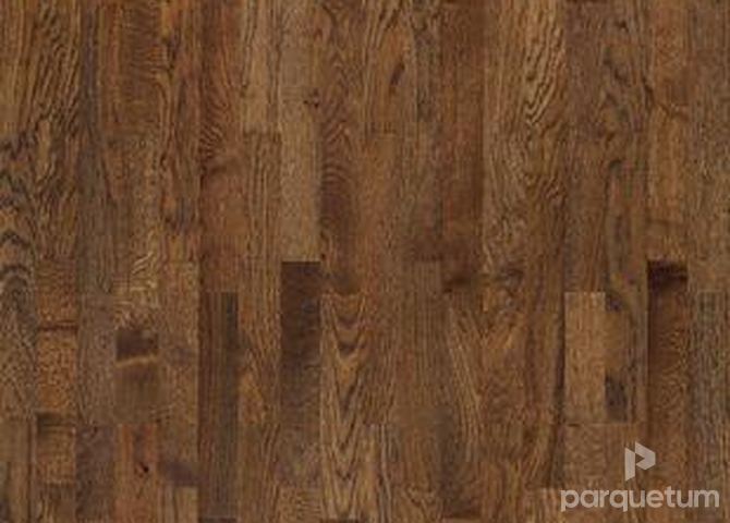 Фото №1 - Паркетная доска Tarkett SALSA - Дуб Шоколад Браш 3-полосный