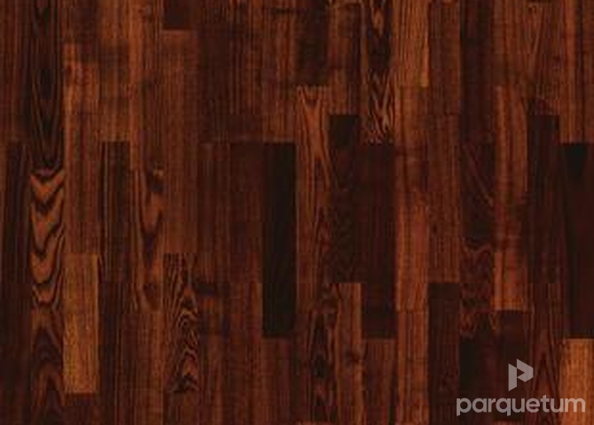 Фото №1 - Паркетная доска Tarkett SALSA - Ясень Коньяк Глянец 3-полосный