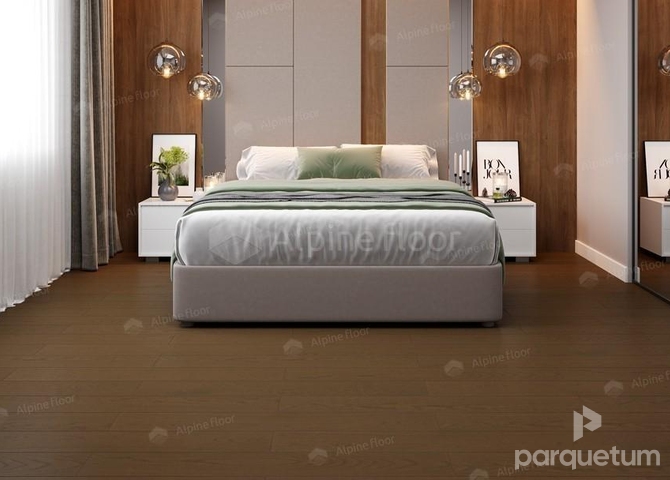Фото №1 - Инженерная доска Alpine Floor VILLA  Дуб Вулкано EW201-04