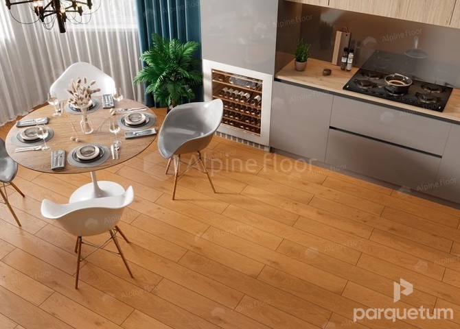 Фото №2 - Инженерная доска Alpine Floor VILLA  Дуб Кальвадос EW201-03