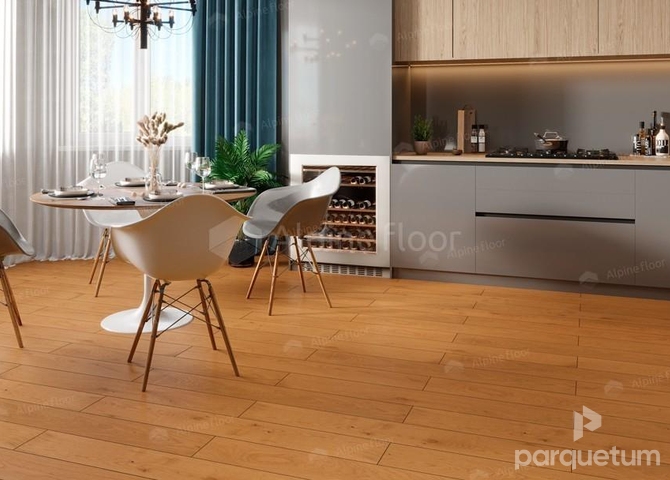 Фото №1 - Инженерная доска Alpine Floor VILLA  Дуб Кальвадос EW201-03