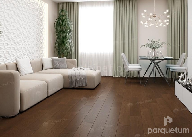 Фото №1 - Инженерная доска Alpine Floor VILLA  Дуб Марсала EW201-08