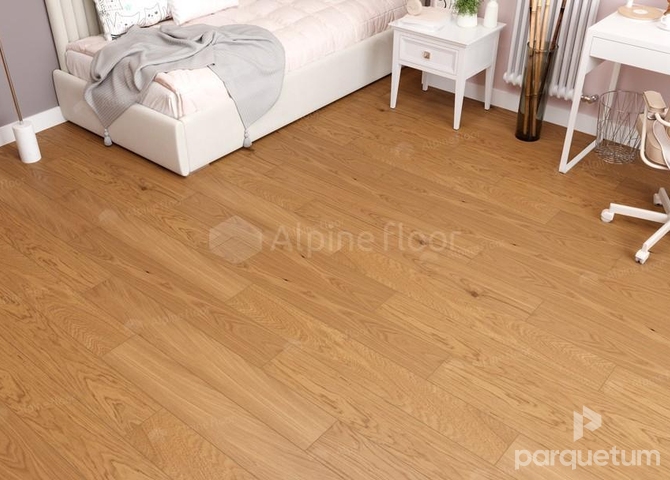 Фото №2 - Инженерная доска Alpine Floor VILLA  Дуб Миндальный EW201-02