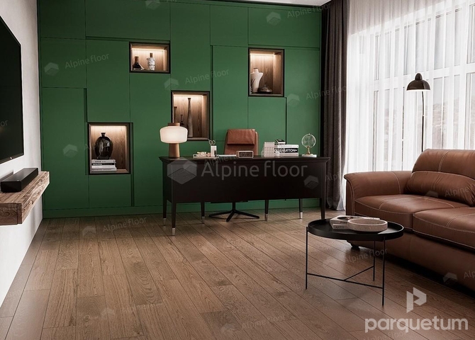 Фото №3 - Инженерная доска Alpine Floor VILLA  Дуб Мокко EW201-01