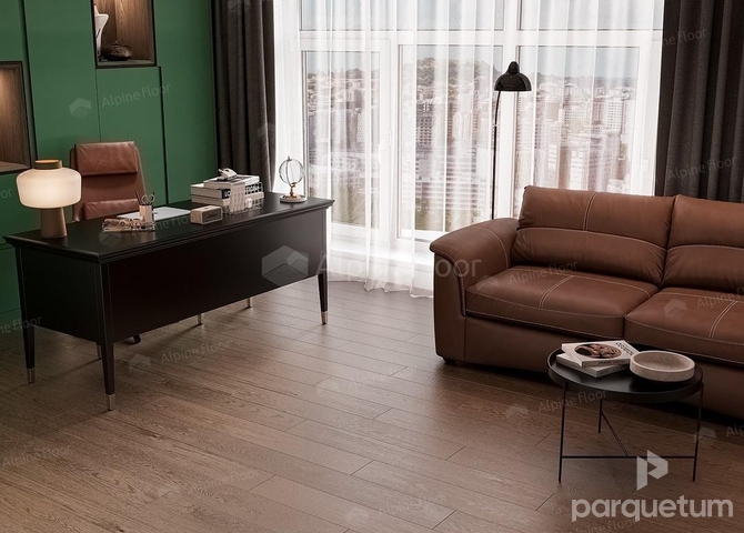 Фото №1 - Инженерная доска Alpine Floor VILLA  Дуб Мокко EW201-01