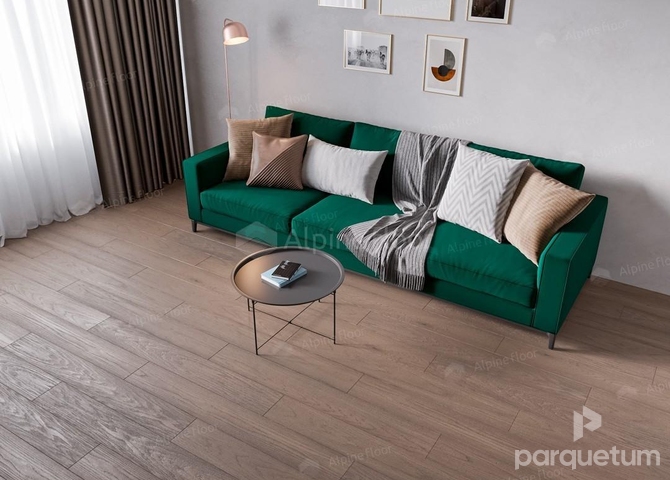 Фото №1 - Инженерная доска Alpine Floor VILLA  Дуб Тобакко EW201-05