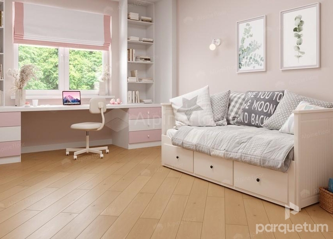 Фото №1 - Инженерная доска Alpine Floor VILLA  Дуб Шампань EW201-06