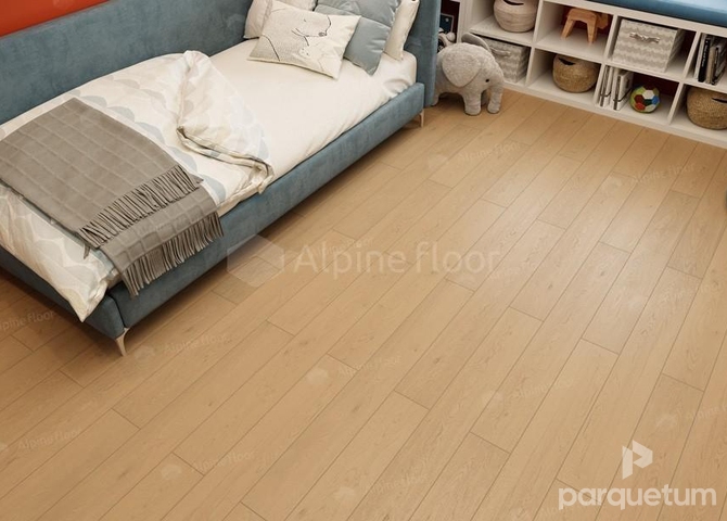 Фото №2 - Инженерная доска Alpine Floor STUDIO Дуб Айвори EW200-03