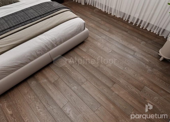 Фото №2 - Инженерная доска Alpine Floor STUDIO Дуб Дымчатый EW200-07