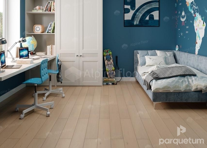 Фото №1 - Инженерная доска Alpine Floor STUDIO Дуб Марципан EW200-02