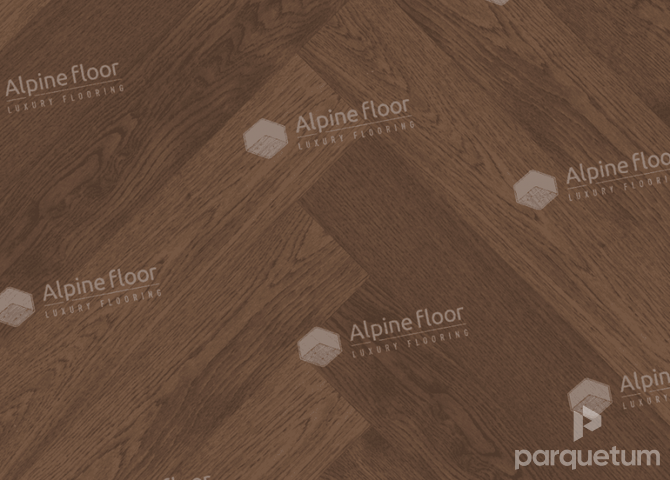 Фото №1 - Инженерная доска Alpine Floor CASTLE ДУБ БРАУН СТОРИ EW202-09