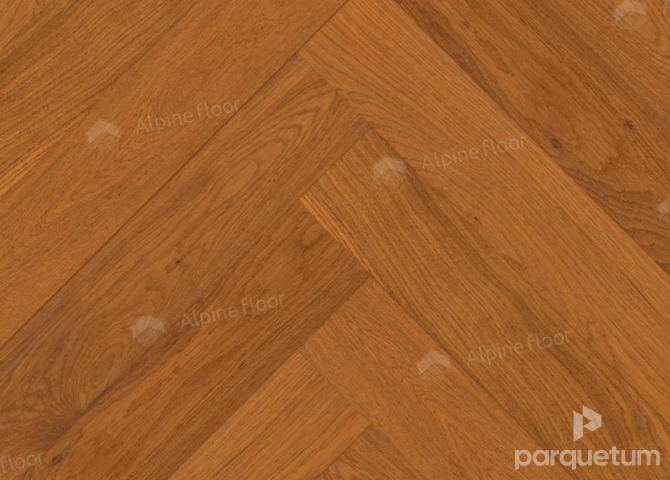 Фото №1 - Инженерная доска Alpine Floor CASTLE ДУБ ИМБИРНЫЙ EW202-06