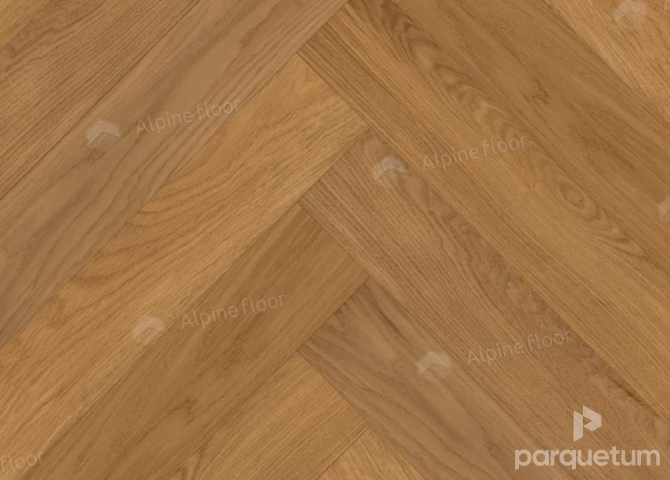 Фото №1 - Инженерная доска Alpine Floor CASTLE ДУБ ХАНИ EW202-05