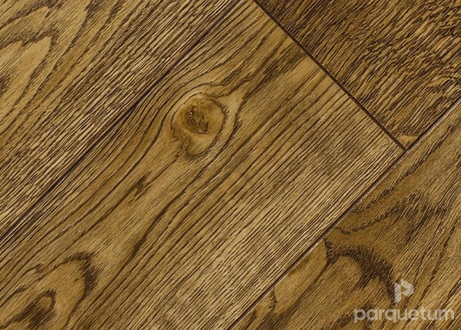 Фото №1 - Инженерная доска Vecchio Parquet Модерн Дуб шарколь 