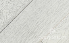 Инженерная доска Vecchio Parquet Модерн Дуб эмаль белая с патиной серебро