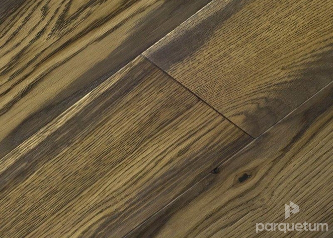 Фото №1 - Инженерная доска Vecchio Parquet Эколайф Дуб пегас