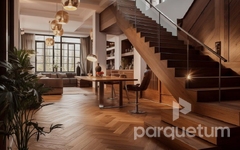 Инженерная доска Стародуб Карельская Дуб Кивач