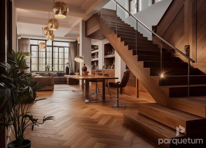 Фото №1 - Инженерная доска Стародуб Карельская Дуб Кивач