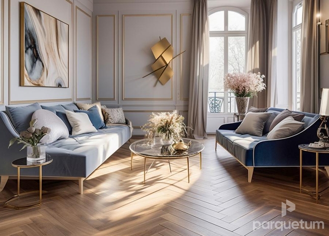 Фото №1 - Инженерная доска Стародуб Карельская Дуб Кинерма