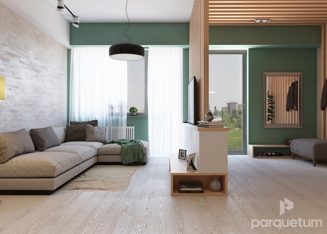 Фото №1 - Паркет AlixFloor, ALX1030 Ясень светлый матовый