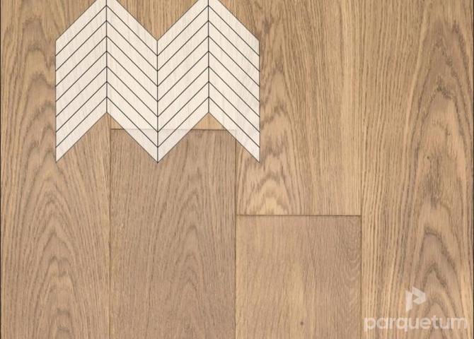 Фото №1 - Инженерная доска Primavera Oak Flecha Натур