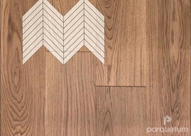 Фото №1 - Инженерная доска Primavera Oak Titanio Натур