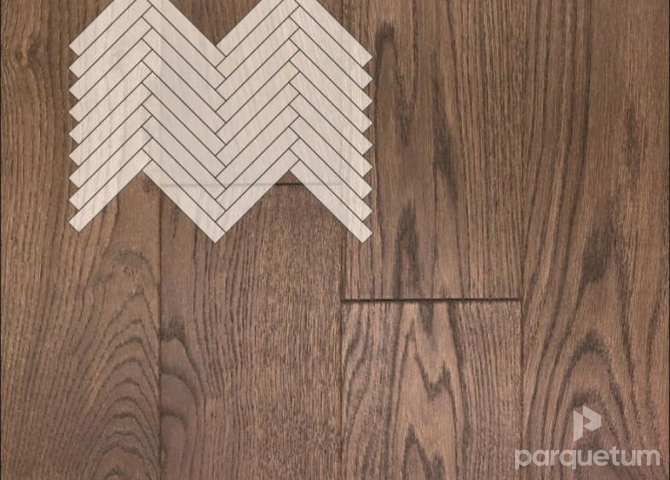 Фото №1 - Инженерная доска Primavera Oak Polvo Рустик